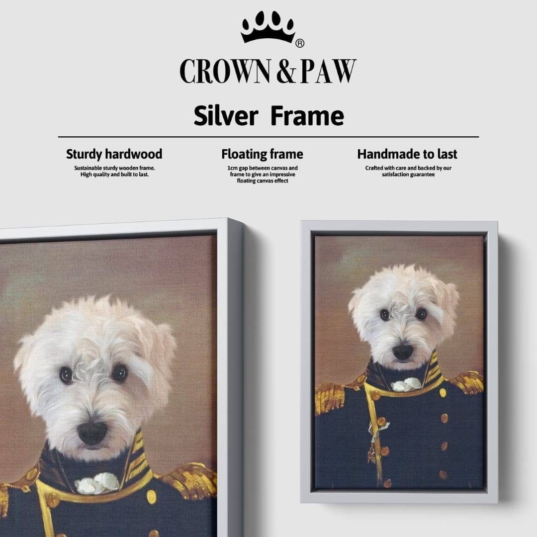 The Admiral - Custom Pet Canvas