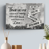 Personalized Canvas - "This Is Us, Full Of Love"