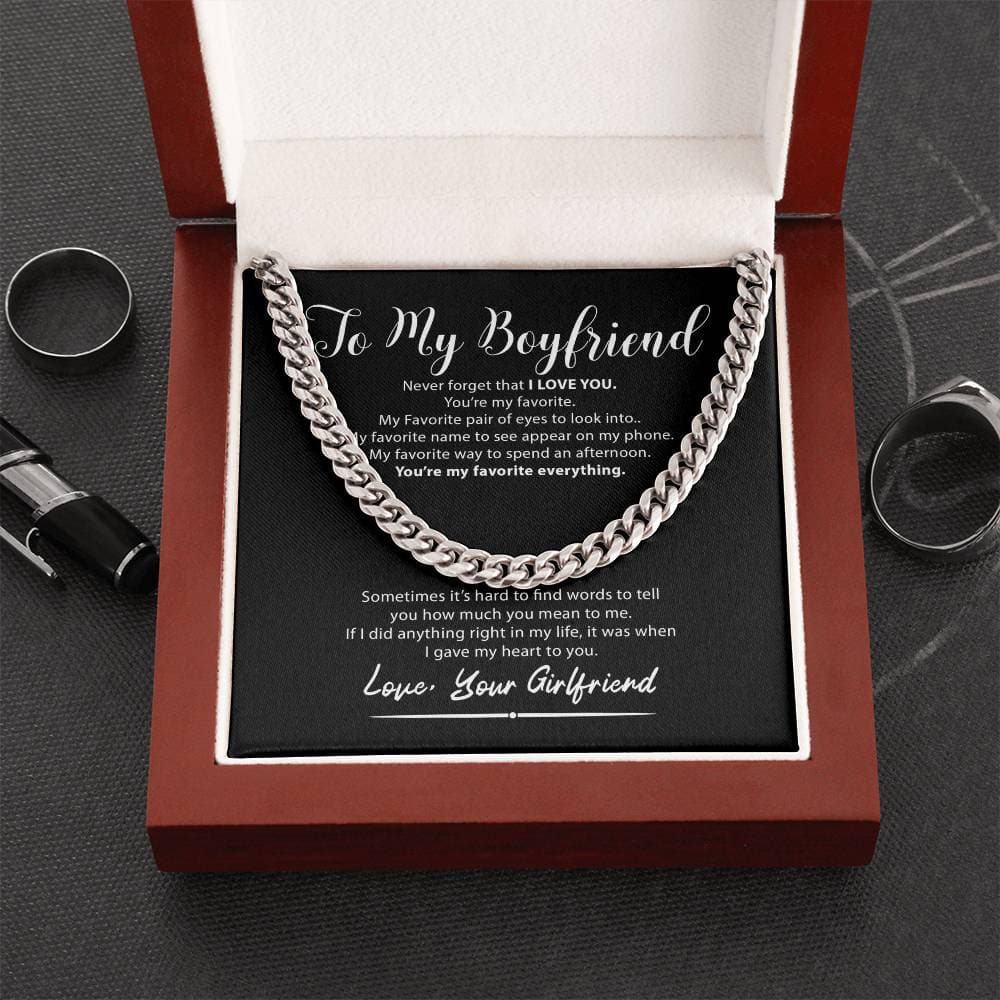 Valentine’s Day necklace for him