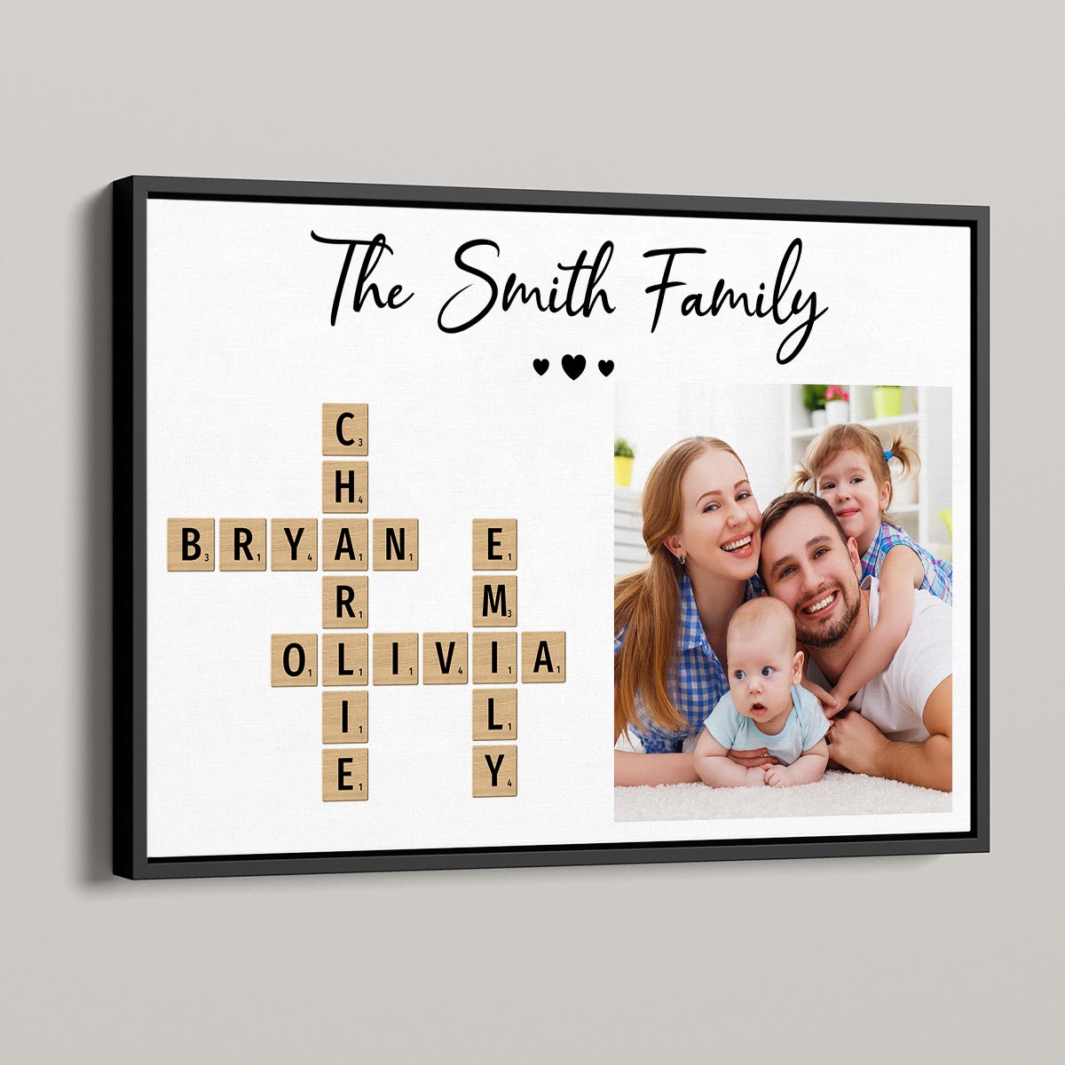 Personalized Poster Family Home Decor