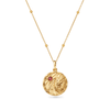 Custom Zodiac Coin Necklace