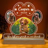 Personalized Shape Warm LED Light - Dog Cat Pet Loss