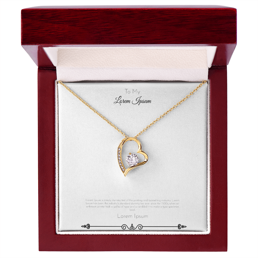 Heart Forever Love Necklace