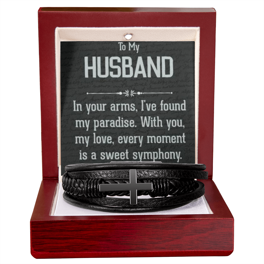 Cross Bracelet To My Husband