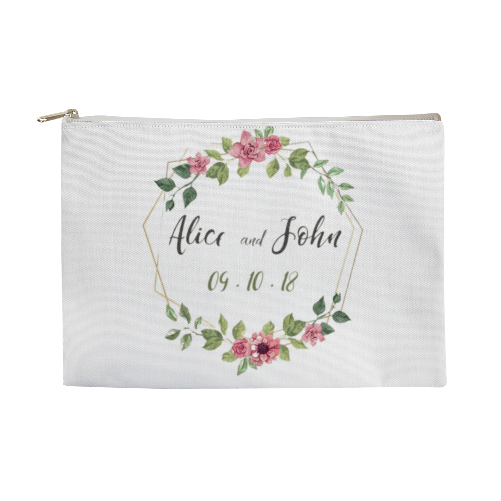 personalized pouch with name