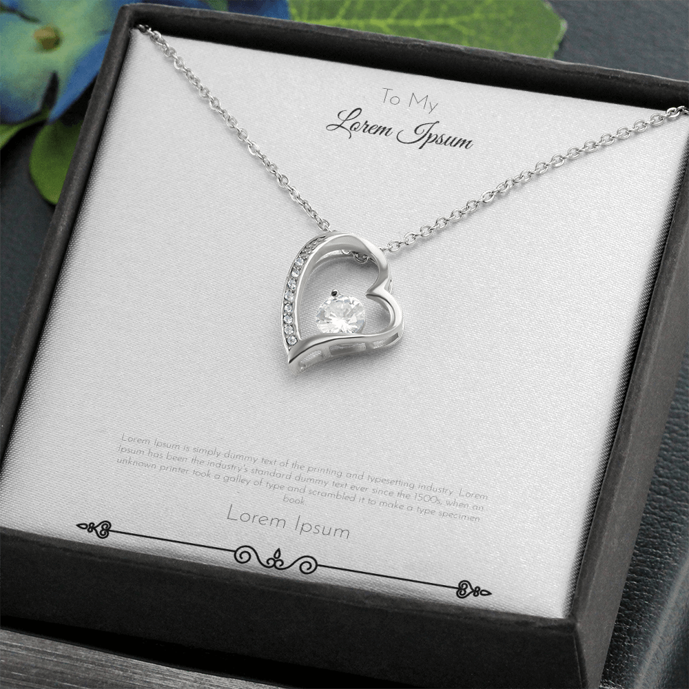 Heart Forever Love Necklace