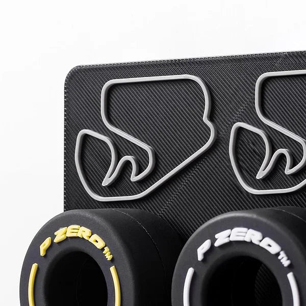 TrackHook - Custom F1 circuit key holder
