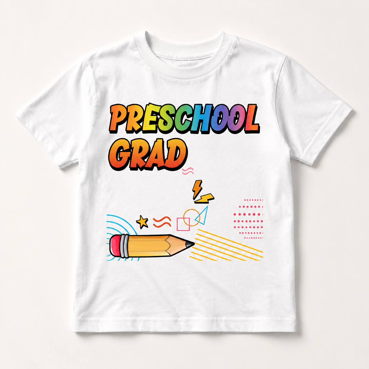 Personalized Preschool & Kindergarten Graduation Shirt