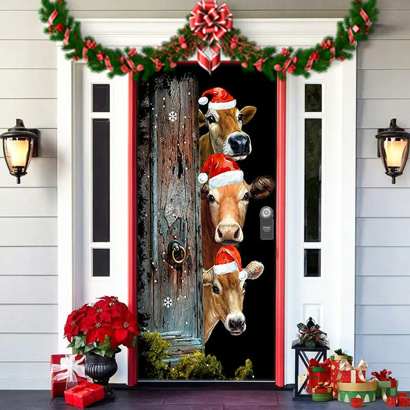 Christmas Front Door Decoration🎅