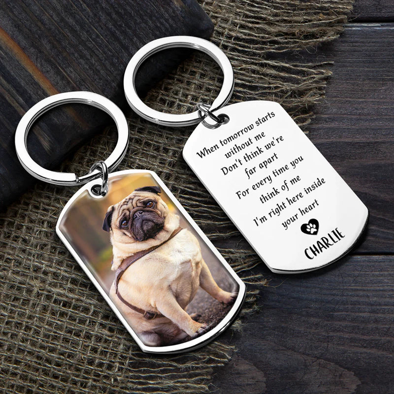 Personalized Keychains - Pet Memorial Gifts