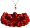 Full Rosebox with Heart Necklace