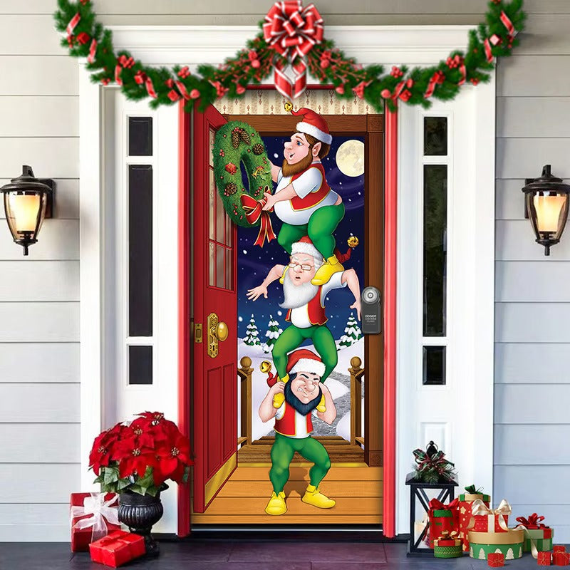 Christmas Front Door Decoration🎅