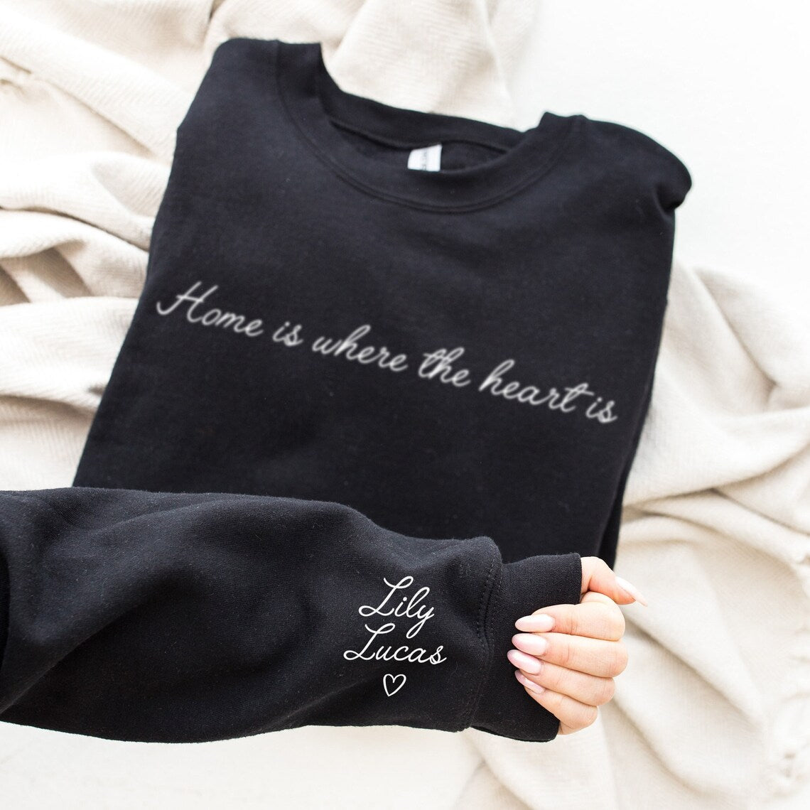 Custom - I Wear my Heart on my Sleeve Sweater