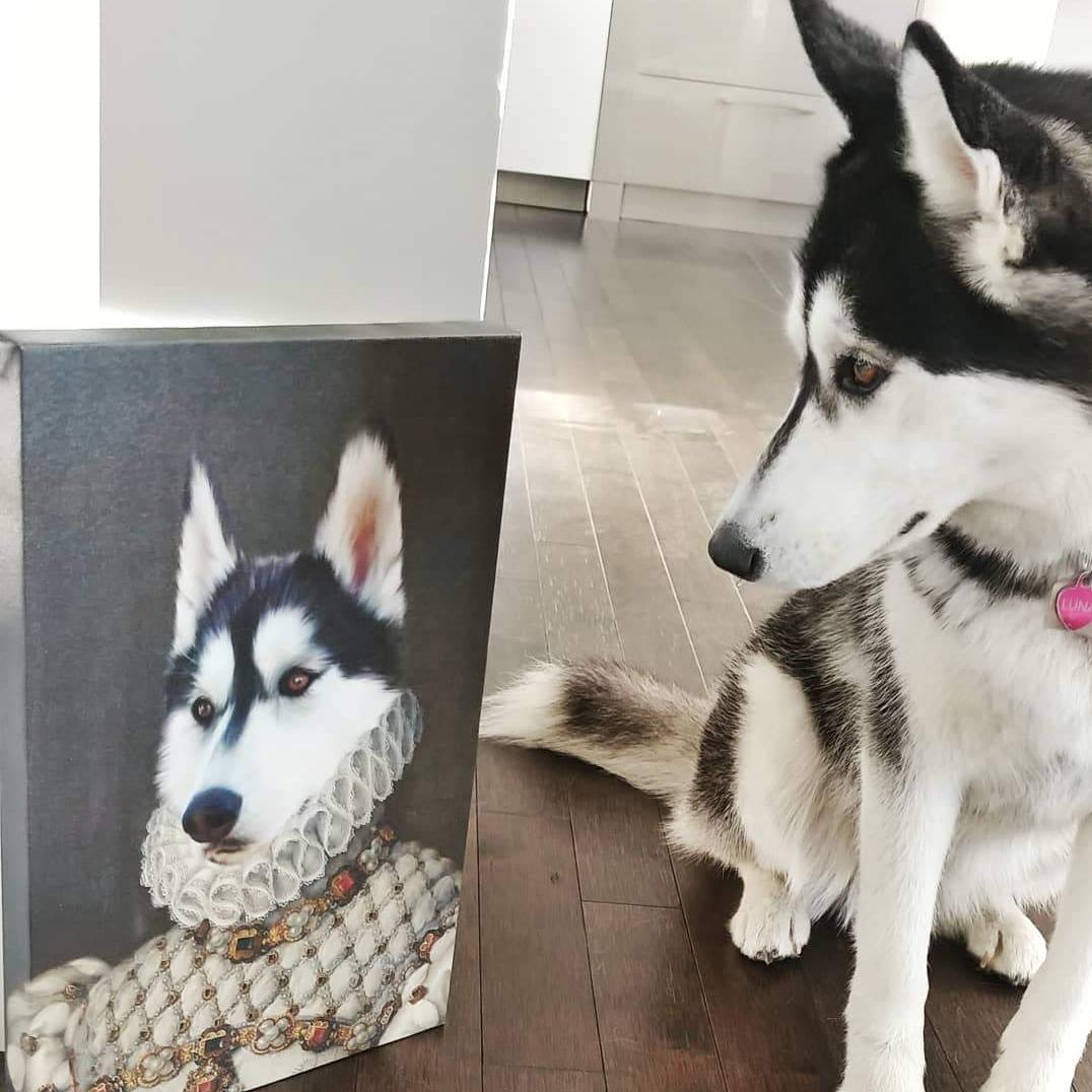 The Princess - Custom Pet Canvas