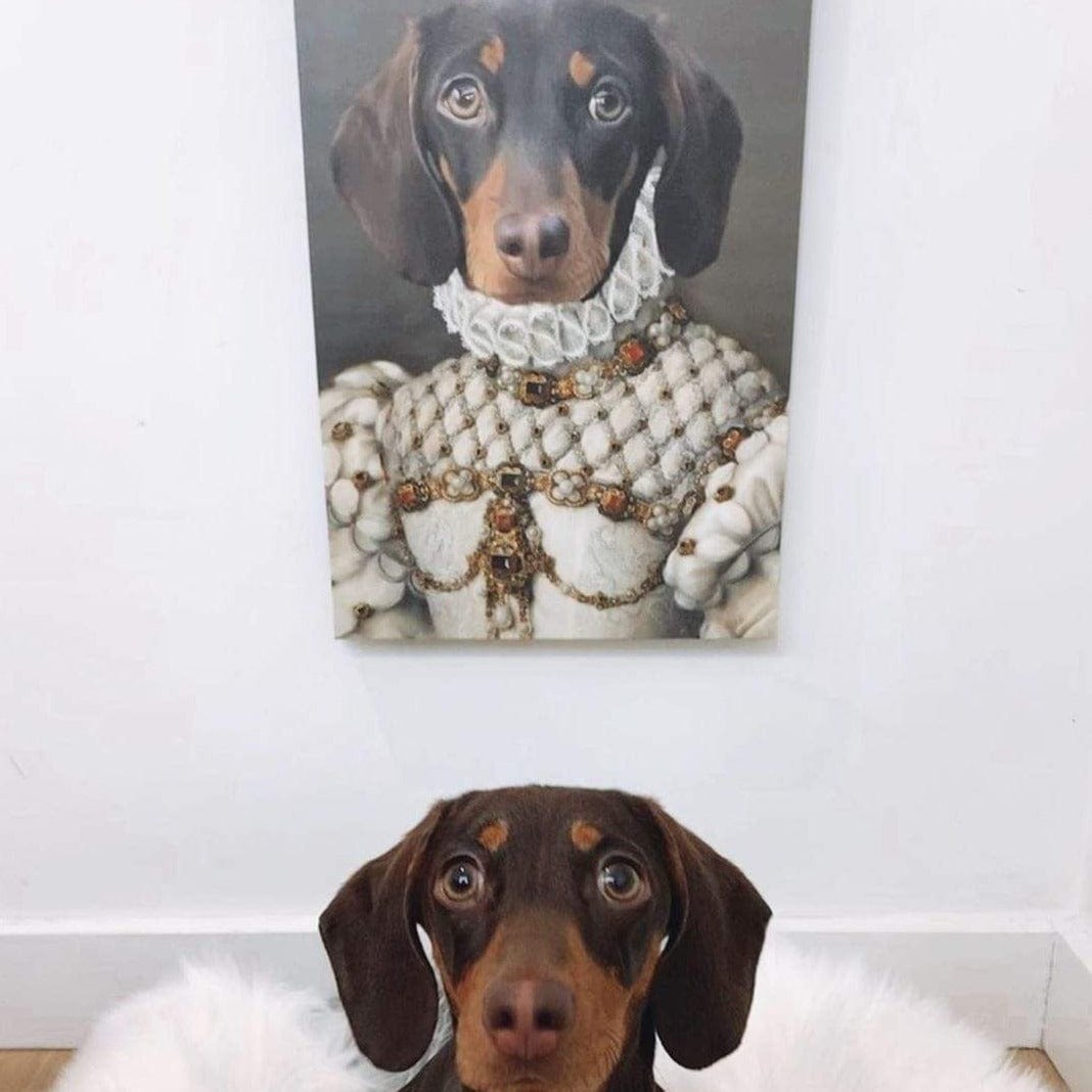 The Princess - Custom Pet Canvas