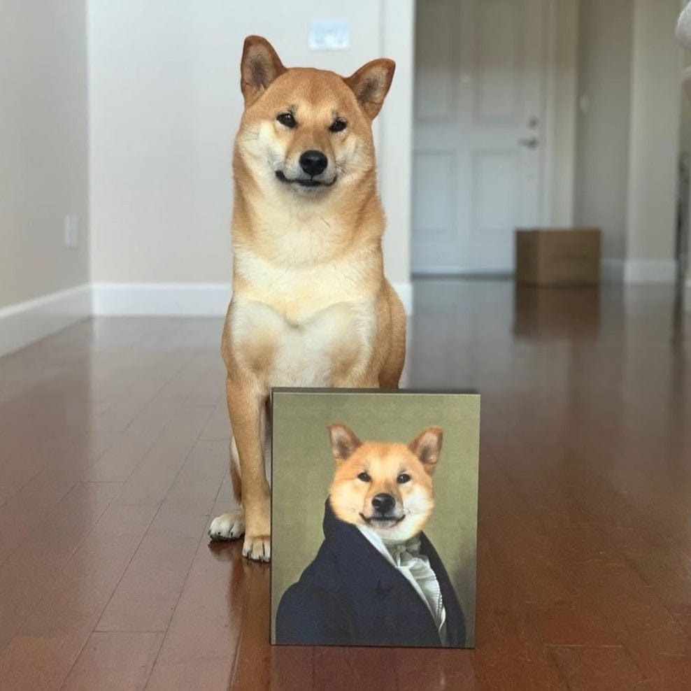 The Ambassador - Custom Pet Canvas