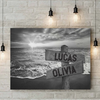 Personalized Canvas Wall Art - Ocean Dock