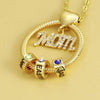 Personalized Necklace - "Ring Mom"