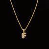 Hip Hop Iced Bubble Letters Necklace