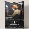 Personalized Photo Blanket - Your Favorite Song Spotify Code