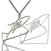 Custom DIY Necklace with Your Own Signature Stainless Steel