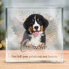 Memorial Personalized Acrylic Plaque - Pets Teach Us The Purest Kind Of Love