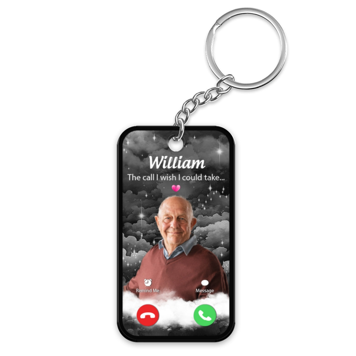 The Call I Wish I Could Take - Personalized Acrylic Keychain