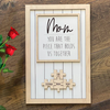 Personalized Wood Mom Puzzle - You Are The Piece That Holds Us Together